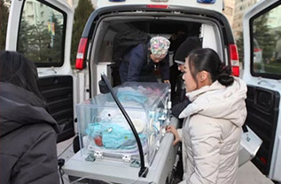 大宁县妇婴监护型护送